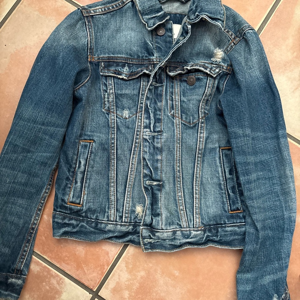 Abercrombie & Fitch kids Blue Denim Jacket